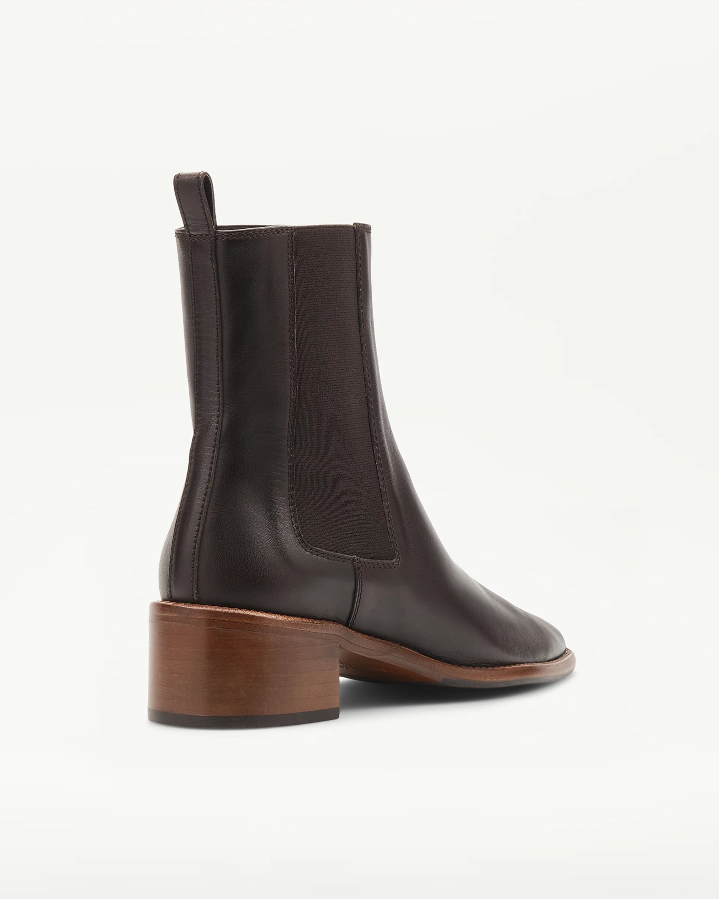 LOTTUSSE | BOTINES | MUJER | BOTINES ELÁSTICOS DEIA PIEL MOCA | MARRÓN