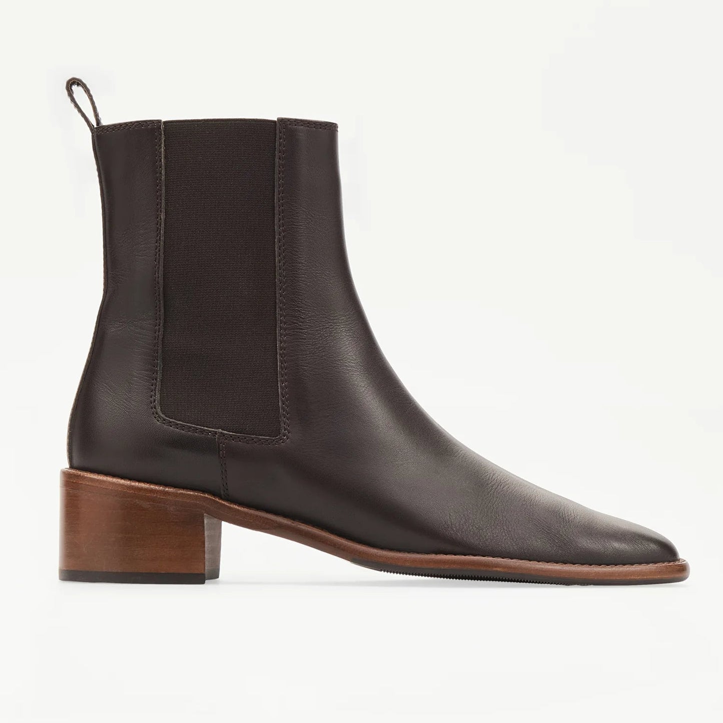 LOTTUSSE | BOTINES | MUJER | BOTINES ELÁSTICOS DEIA PIEL MOCA | MARRÓN