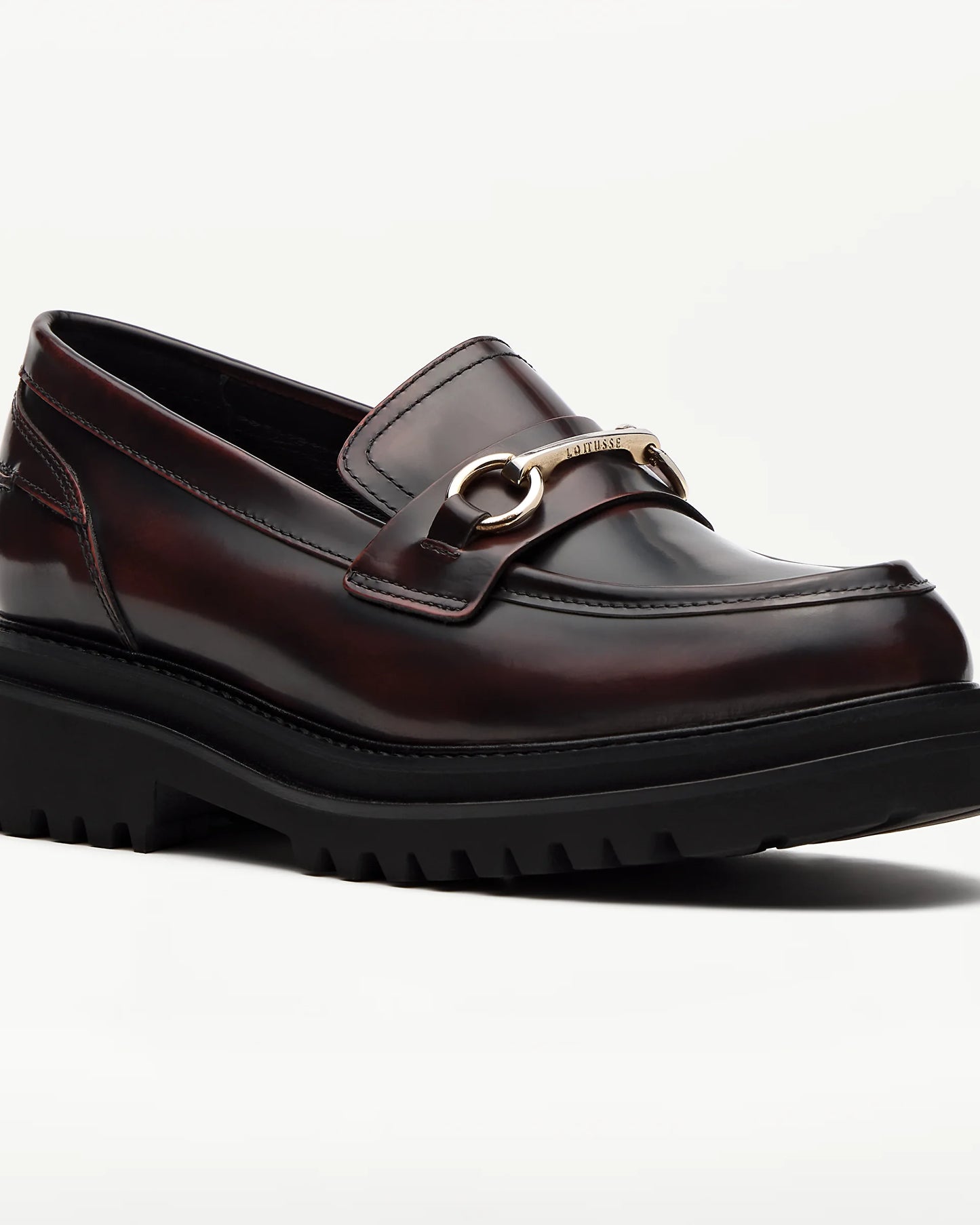 LOTTUSSE | MOCASINES | MUJER | MOCASÍN ESTRIBO COVENT PIEL MARRÓN | MARRÓN