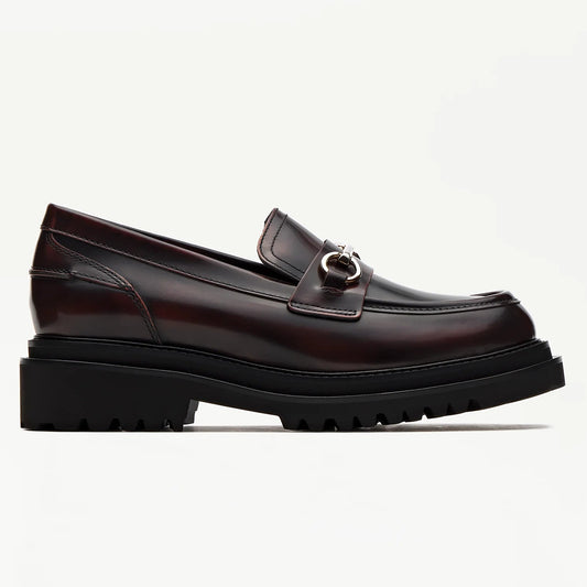 LOTTUSSE | MOCASINES | MUJER | MOCASÍN ESTRIBO COVENT PIEL MARRÓN | MARRÓN