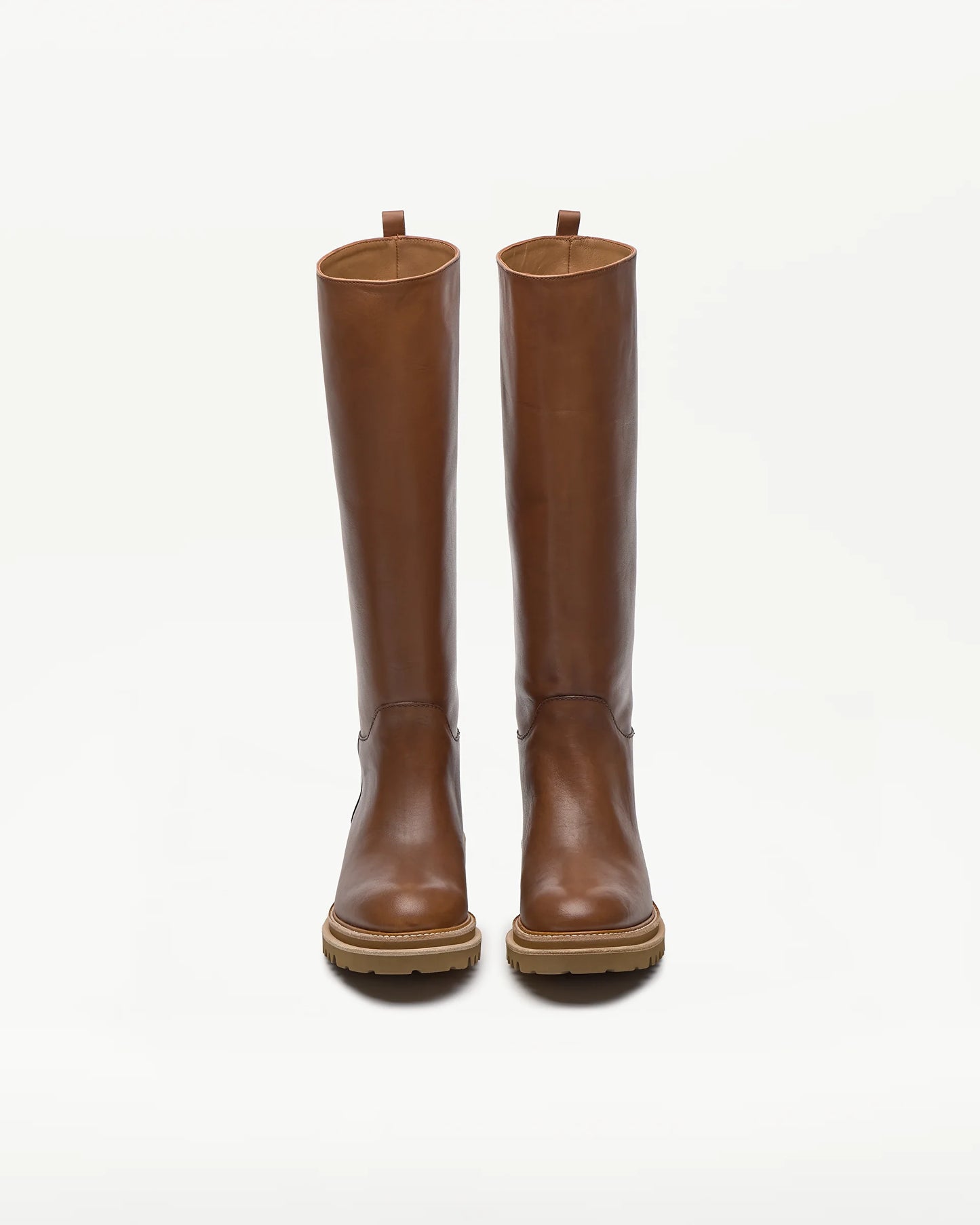 LOTTUSSE | BOTAS | MUJER | BOTAS CAMPERA COVENT PIEL MARRÓN | MARRÓN