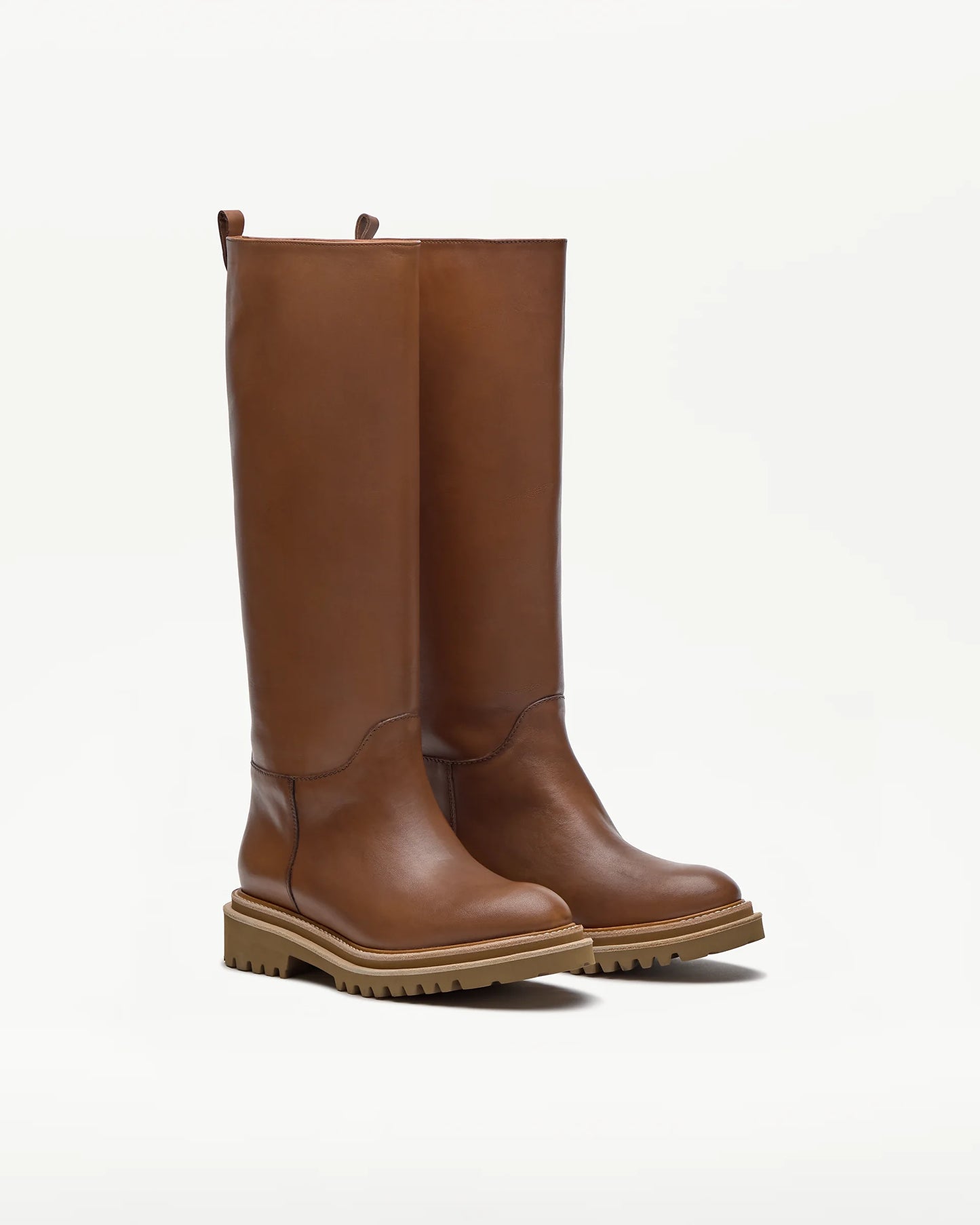 LOTTUSSE | BOTAS | MUJER | BOTAS CAMPERA COVENT PIEL MARRÓN | MARRÓN