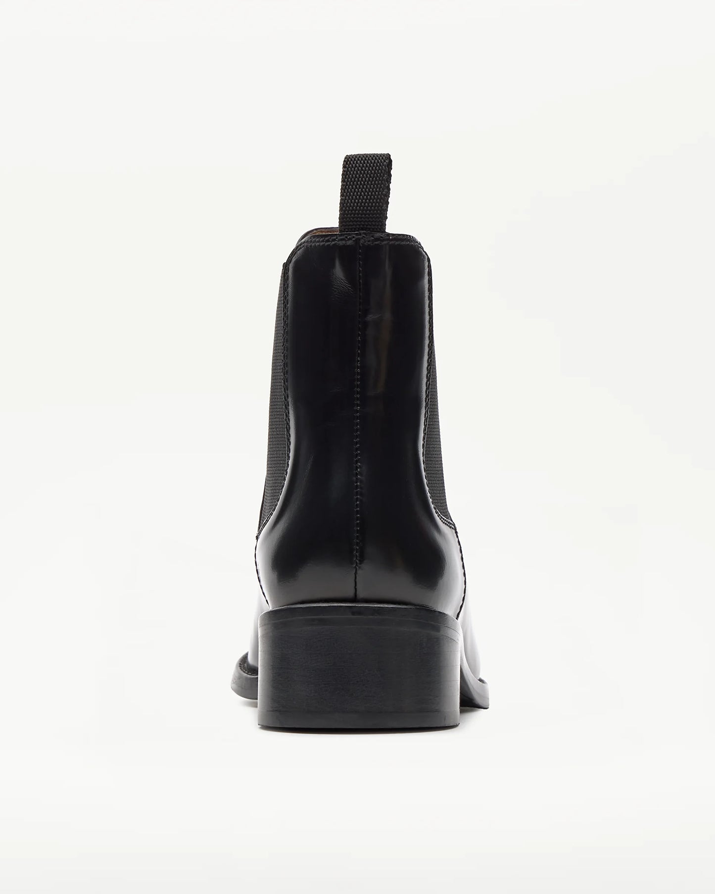 LOTTUSSE | BOTINES | MUJER | BOTINES ELÁSTICOS PINA PIEL NEGRO | NEGRO