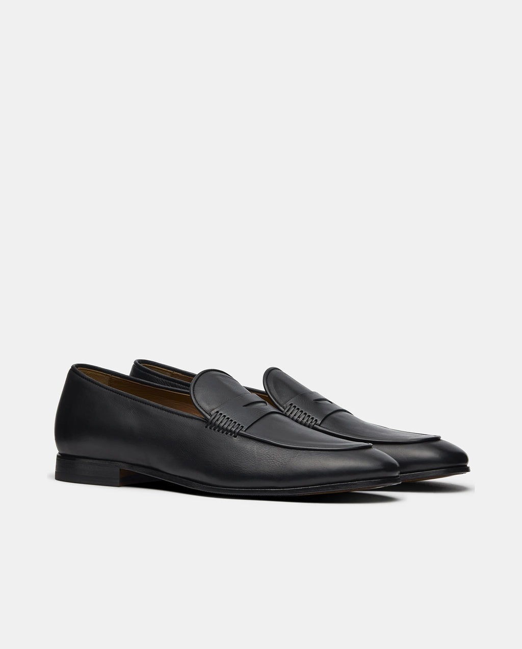 LOTTUSSE | LOAFERS | MEN'S | LL07453 BLACK | BLACK