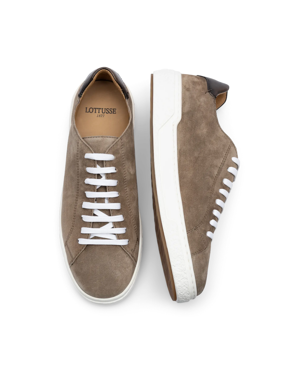 LOTTUSSE | SNEAKERS DE VESTIR | HOMBRE | TORINO TOPO | BEIGE