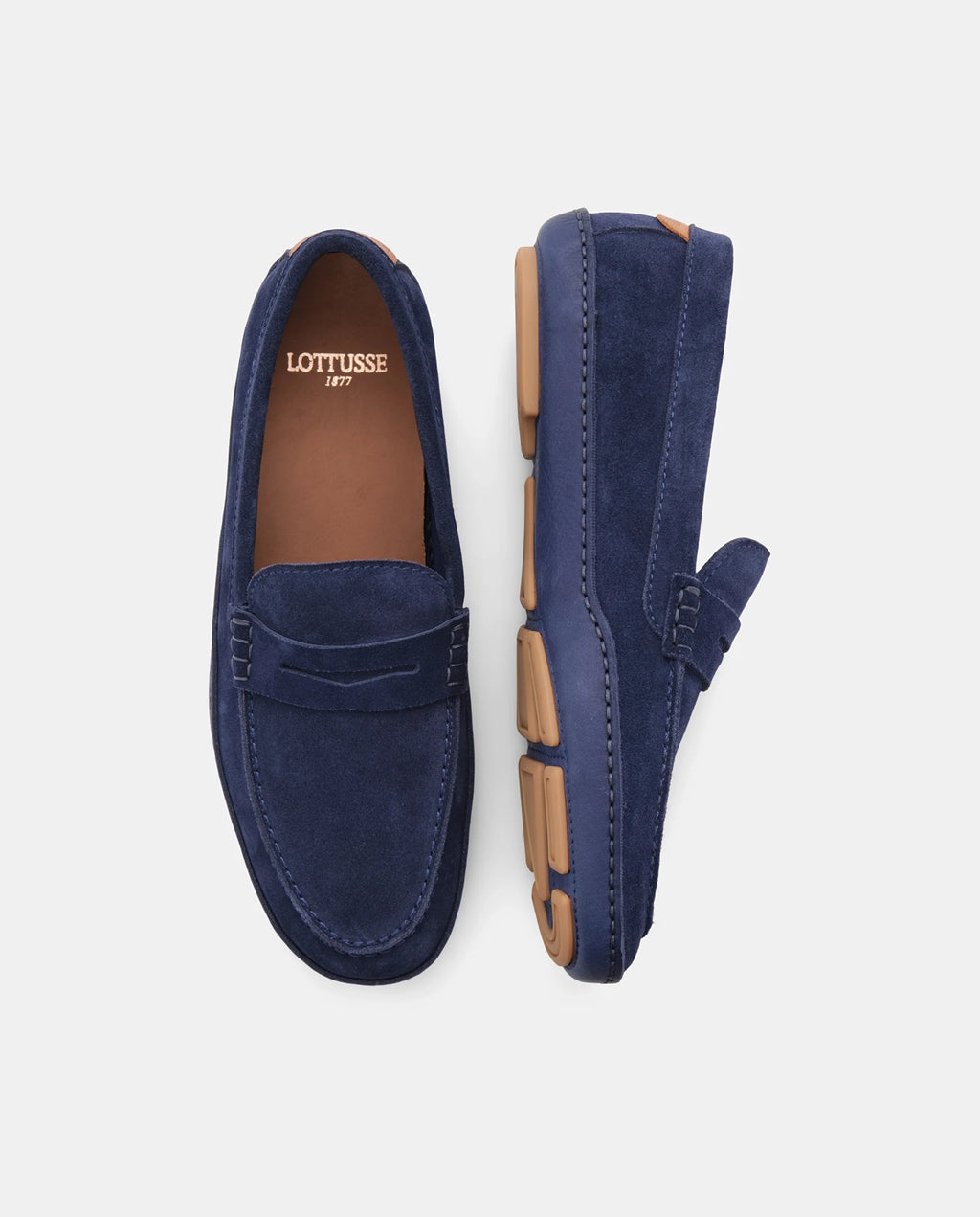 LOTTUSSE品牌男士运动款乐福鞋