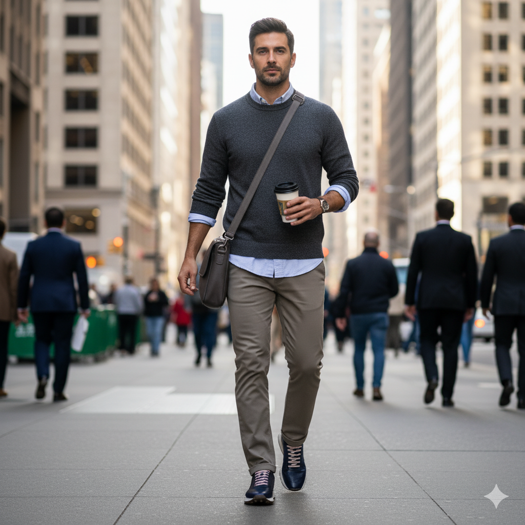 LUIS GONZALO 1966 | SNEAKERS DE VESTIR | HOMBRE | AZUL |