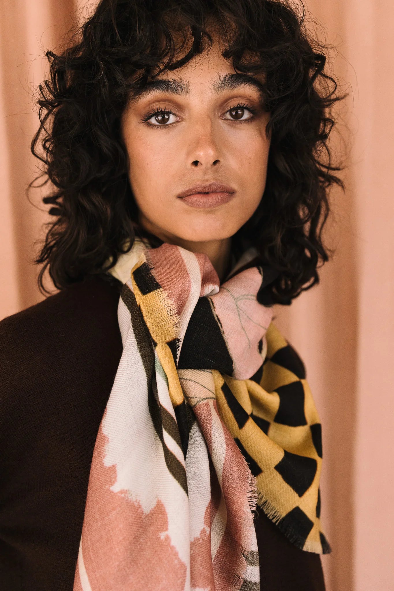 MAITANE BILBAO | PAÑUELO | MUJER | MINI JIBON EUCALYPTUS SECONDS | ROSA