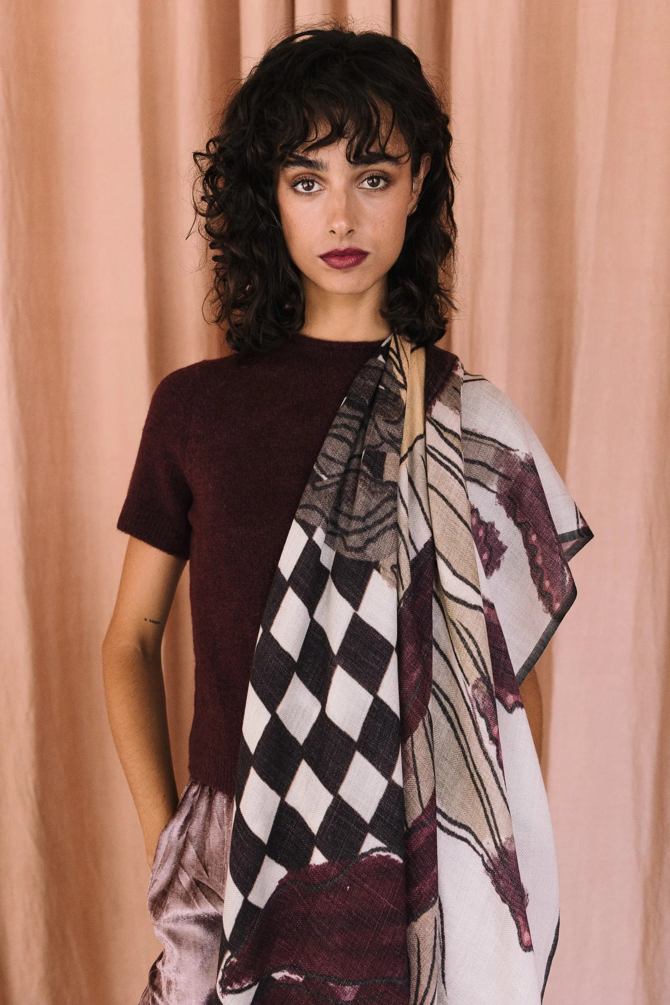 MAITANE BILBAO | PAÑUELO | MUJER | KALI EUCALYPTUS DUST | MULTICOLOR