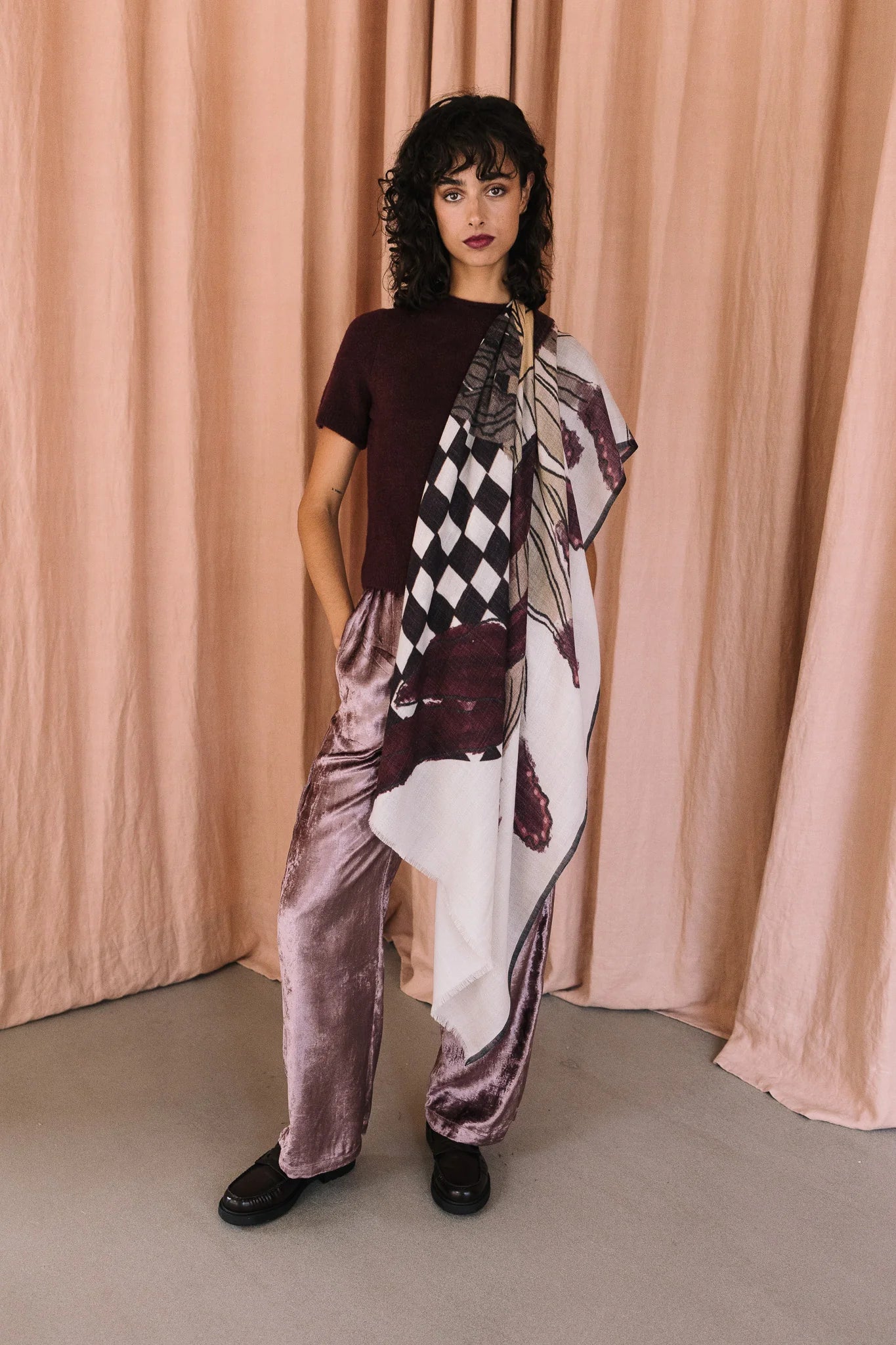 MAITANE BILBAO | PAÑUELO | MUJER | KALI EUCALYPTUS DUST | MULTICOLOR