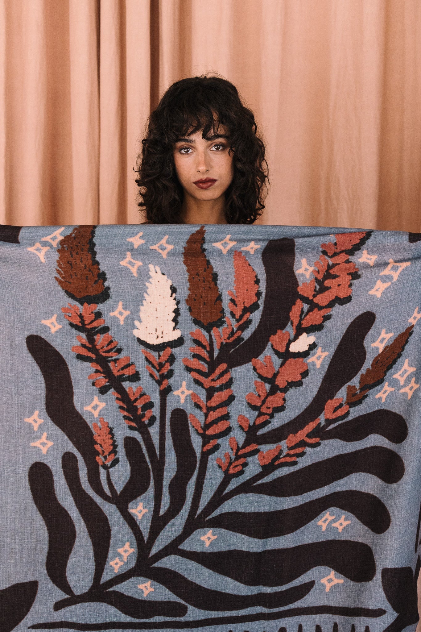 MAITANE BILBAO | PAÑUELO | MUJER | SHASHIJI LAVANDULA ANCHOR | MULTICOLOR