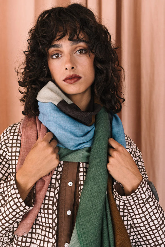 MAITANE BILBAO | PAÑUELO | MUJER | SASHI MOSS | MULTICOLOR