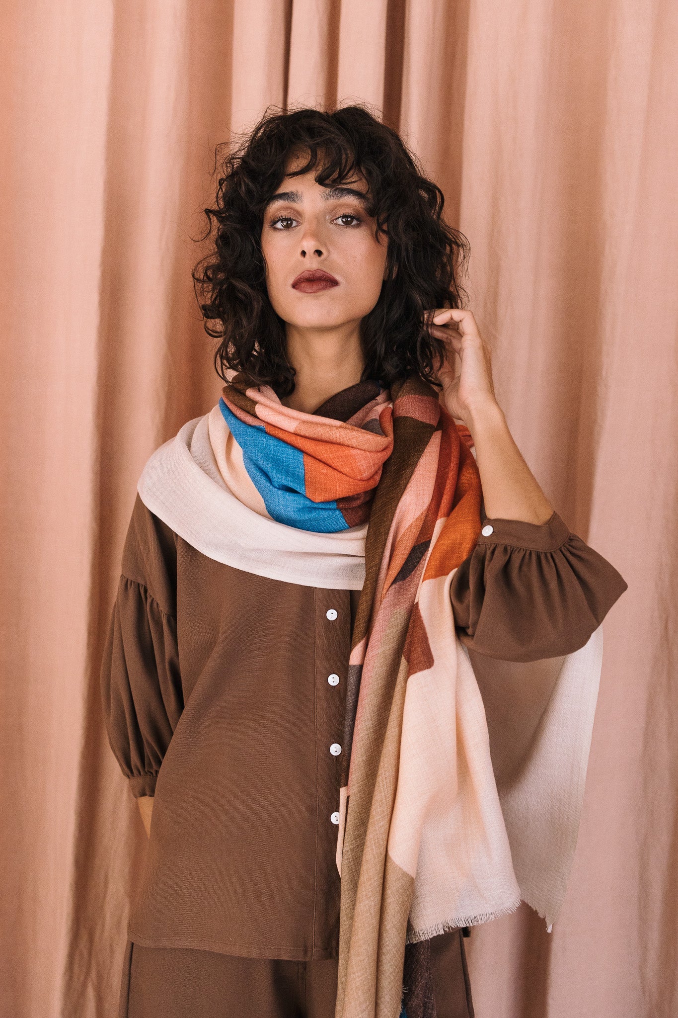 MAITANE BILBAO | PAÑUELO | MUJER | JIBON PINUS | MULTICOLOR