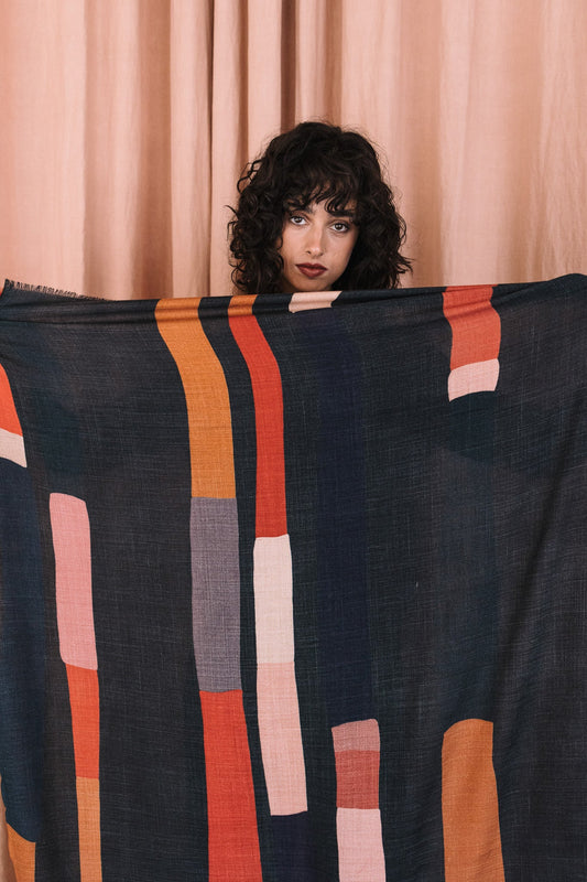 MAITANE BILBAO | PAÑUELO | MUJER | SHASHI OMA FOREST | MULTICOLOR