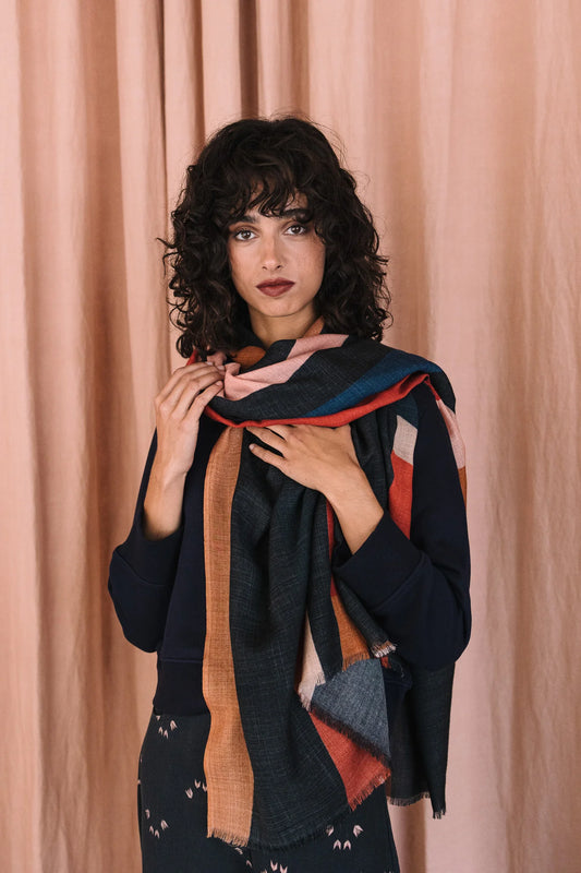 MAITANE BILBAO | PAÑUELO | MUJER | SHASHI OMA FOREST | MULTICOLOR