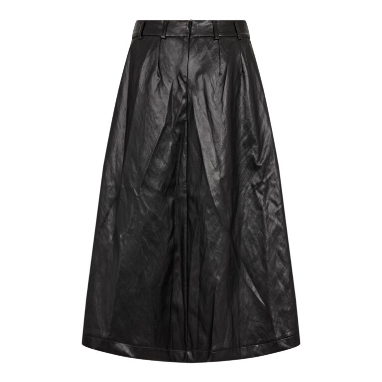 COCOUTURE Gittcc ANYA Pleat Black: черный юбка для женщин