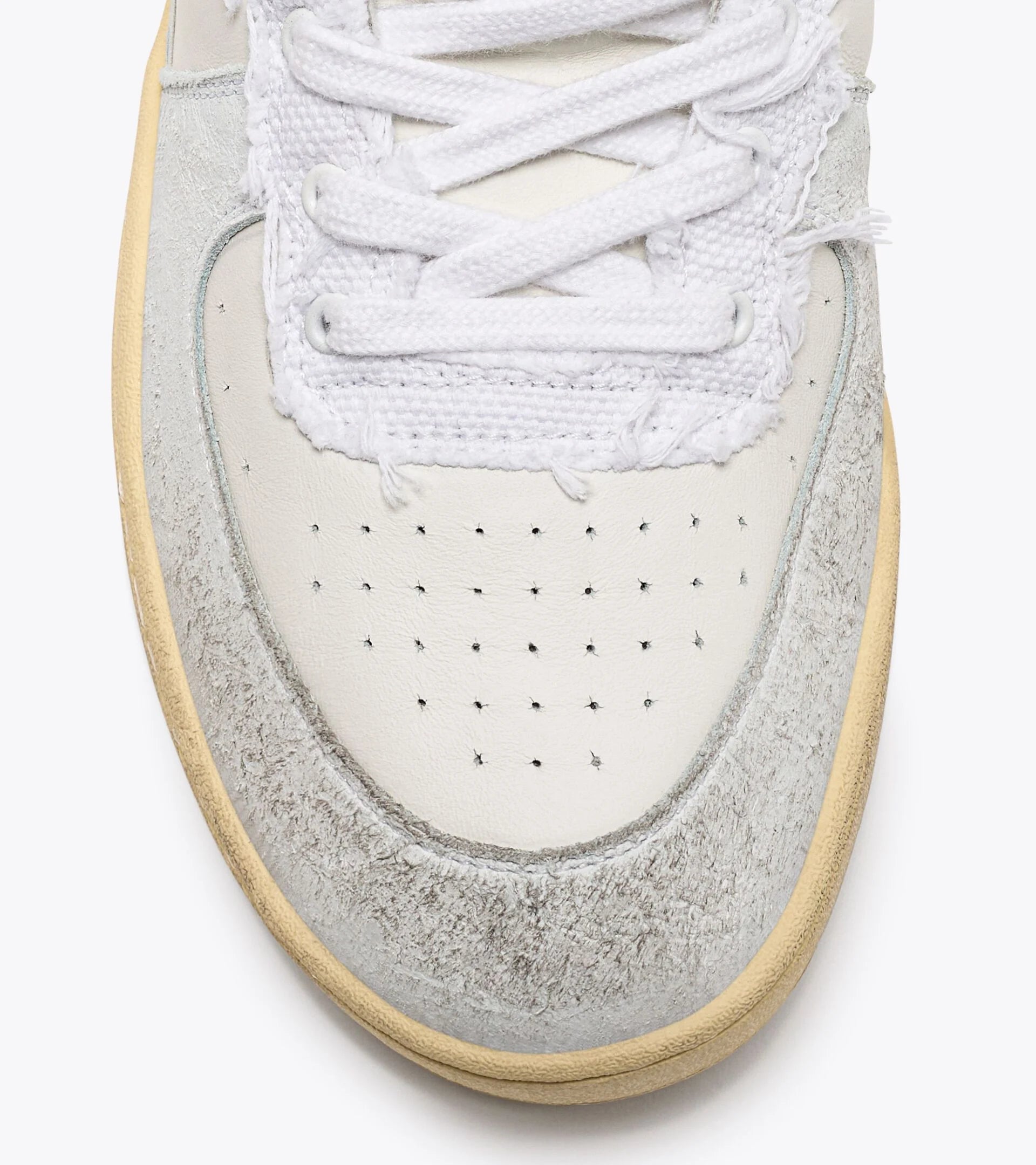 DIADORA | ЧОЛОВІЧІ КРОСІВКИ | MI BASKET LOW PIVOT ITALIA WHITE | БІЛА