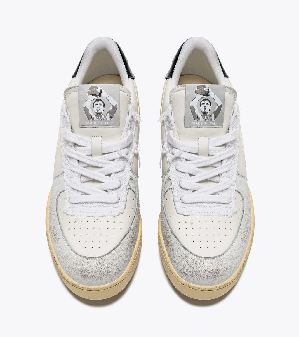 DIADORA | ЧОЛОВІЧІ КРОСІВКИ | MI BASKET LOW PIVOT ITALIA WHITE | БІЛА