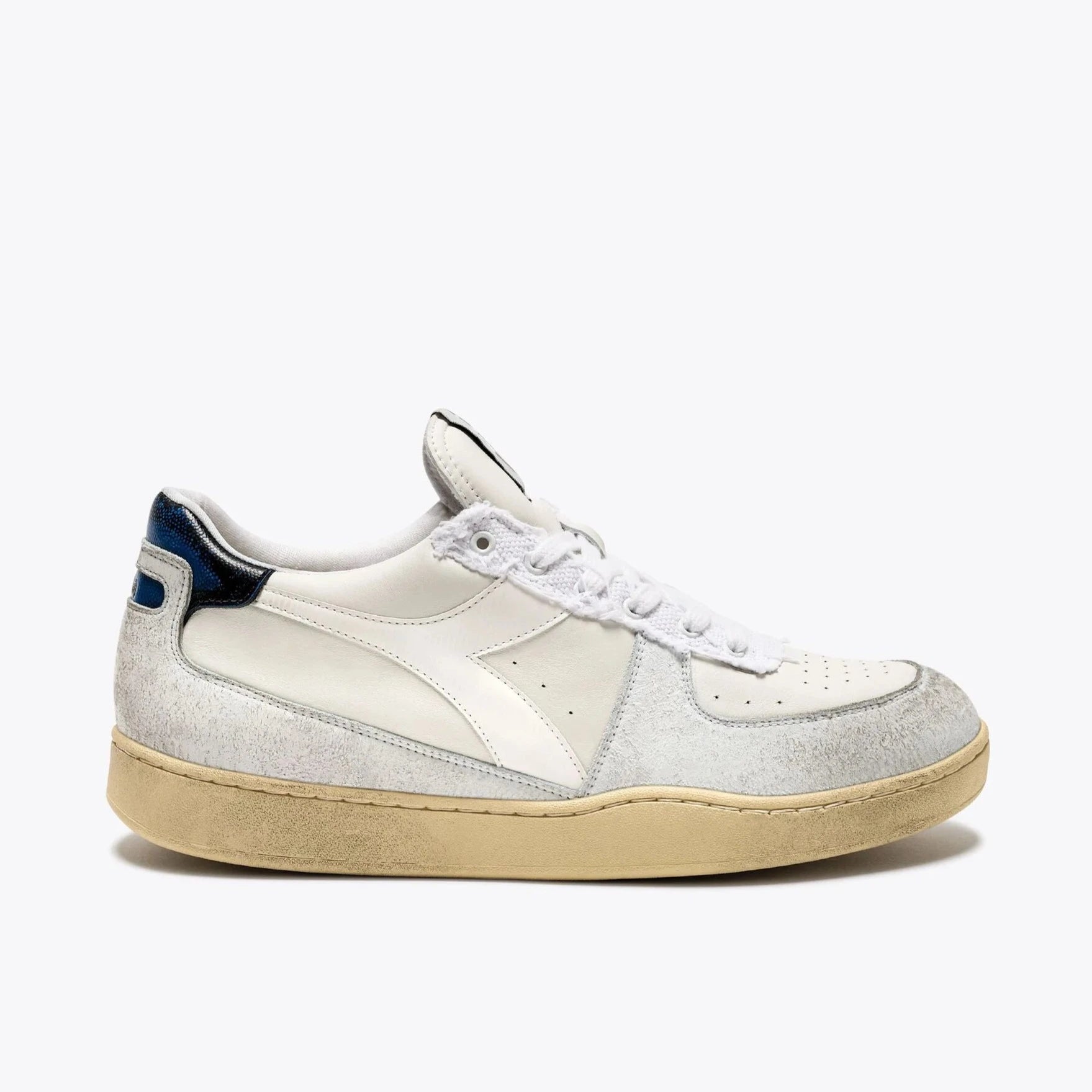 DIADORA | ЧОЛОВІЧІ КРОСІВКИ | MI BASKET LOW PIVOT ITALIA WHITE | БІЛА