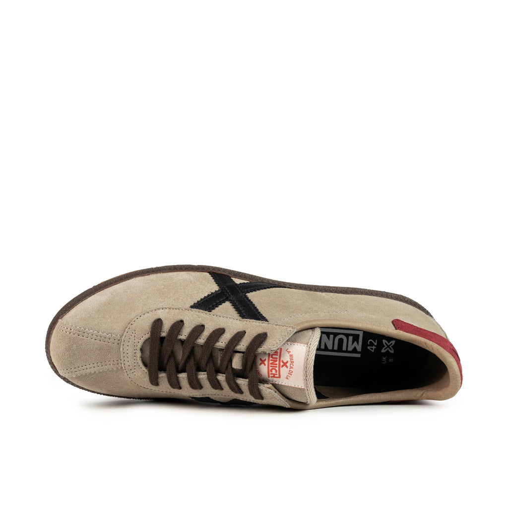 MUNICH Pulsar 18: white trainers for men