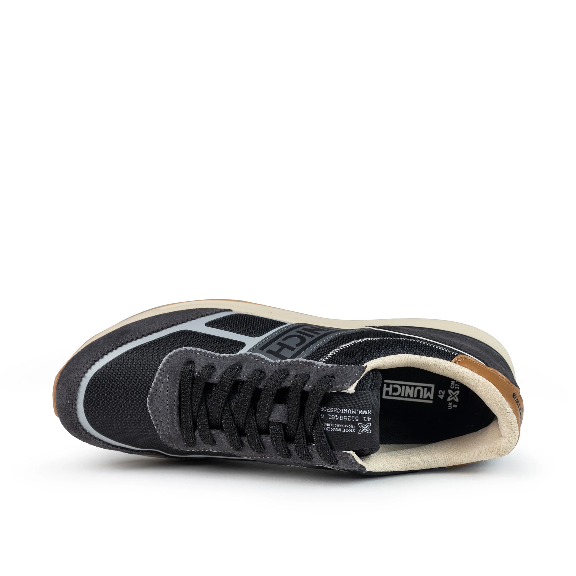 Sneakers de la marca munich para mujer modelo corsa 08 en color negro