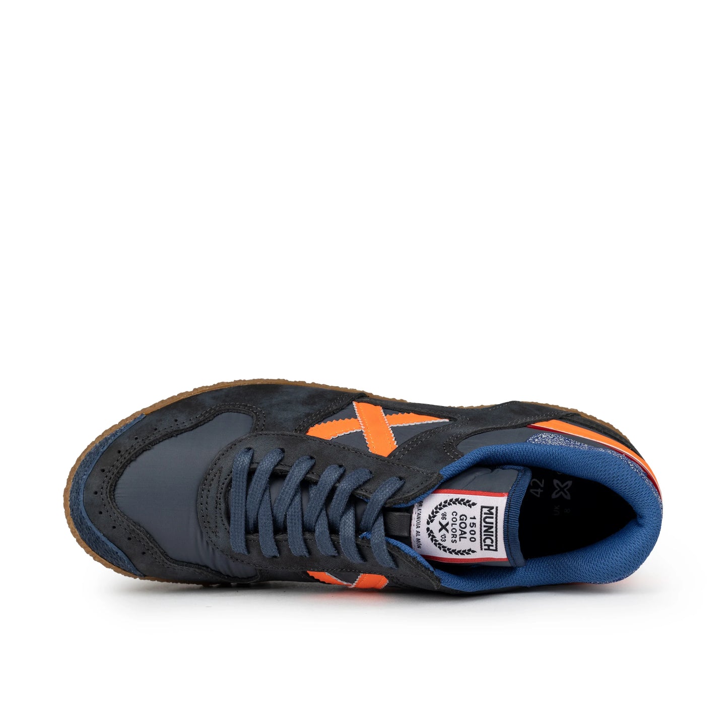 Sneakers de la marca munich unisex modelo goal 1597 en color azul