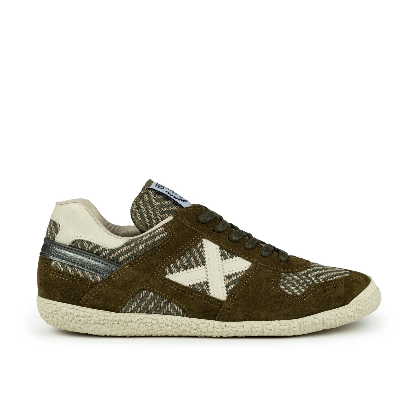 Sneakers de la marca munich unisex modelo goal 1602 en color caqui