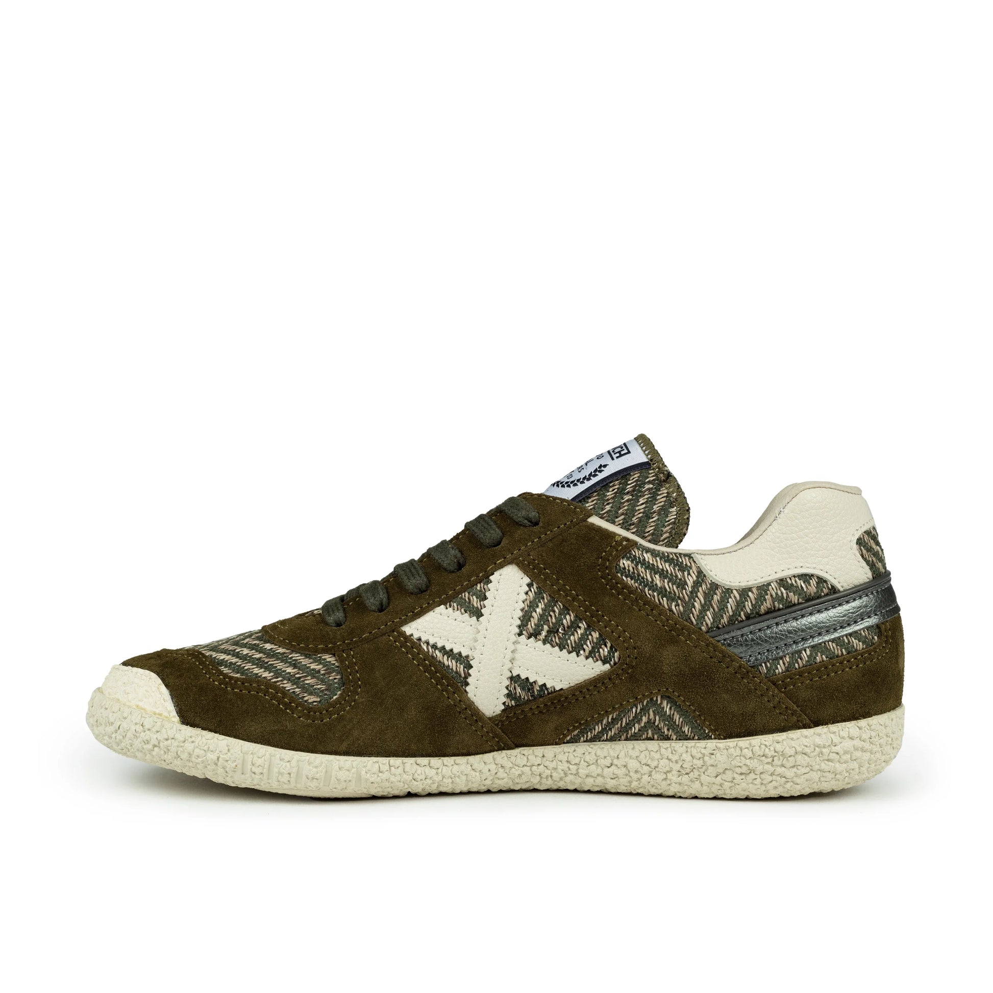 Sneakers de la marca munich unisex modelo goal 1602 en color caqui