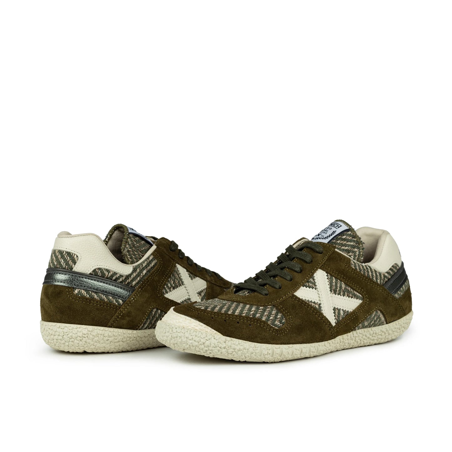 Sneakers de la marca munich unisex modelo goal 1602 en color caqui