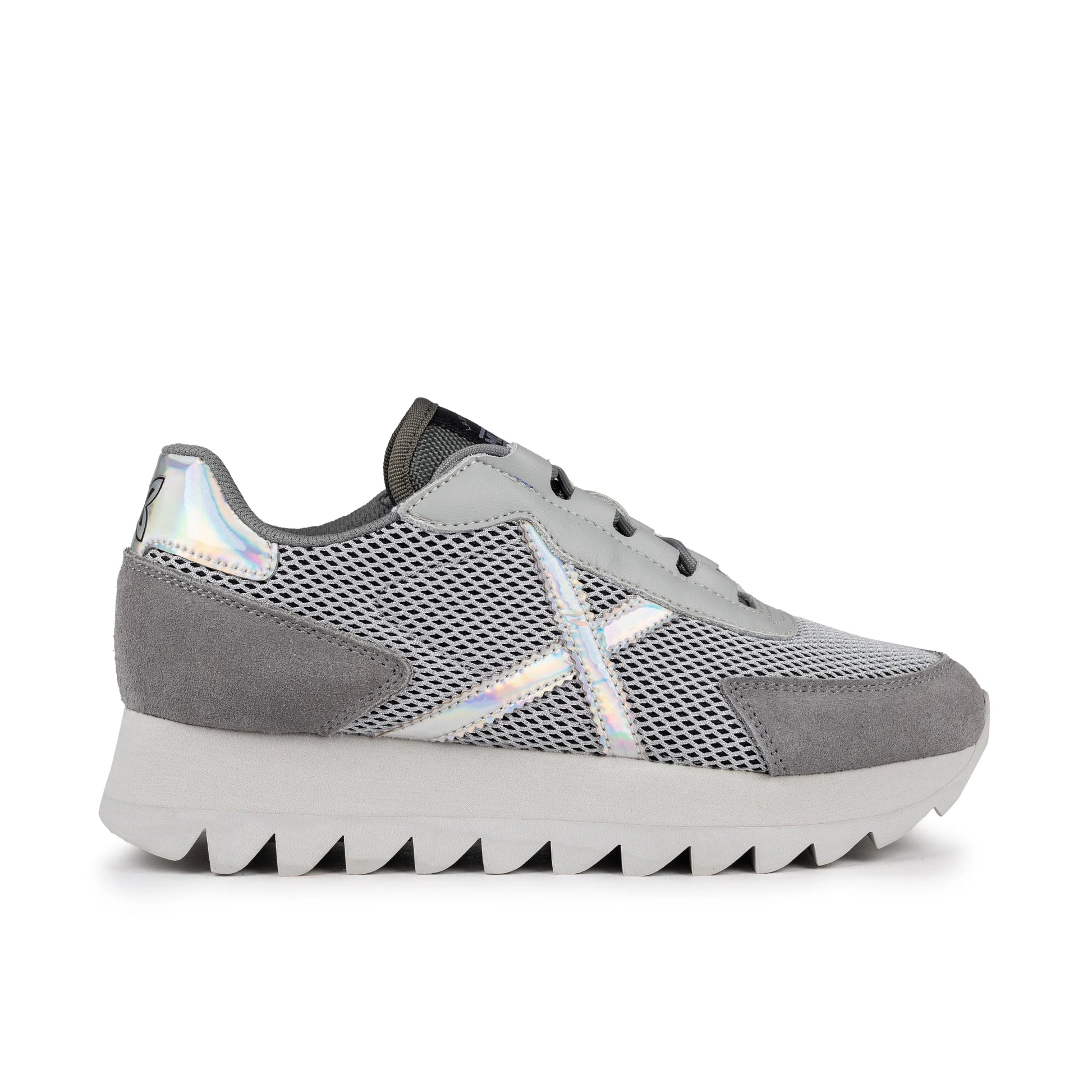 Sneakers de la marca munich para mujer modelo noova 07 en color gris