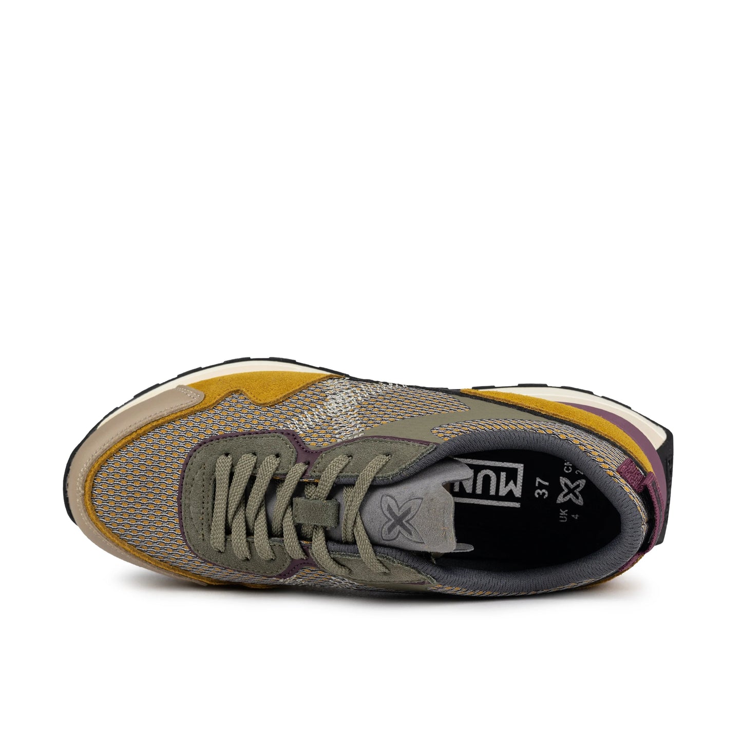 Sneakers de la marca munich para mujer modelo pulsar 05 en color amarillo