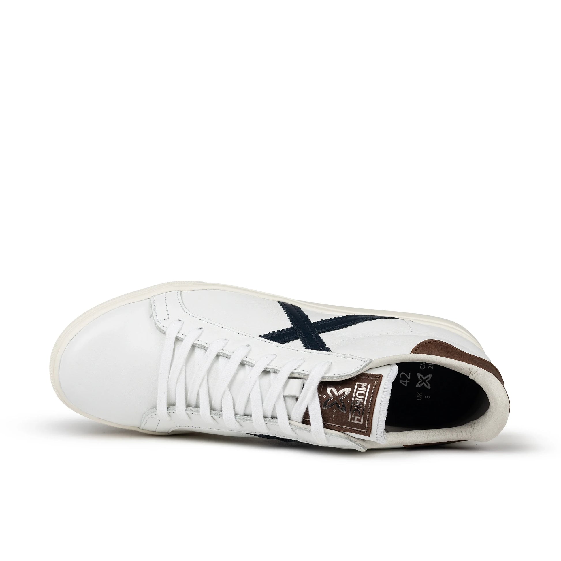 Sneakers de la marca munich para hombre modelo rete 97 en color blanco