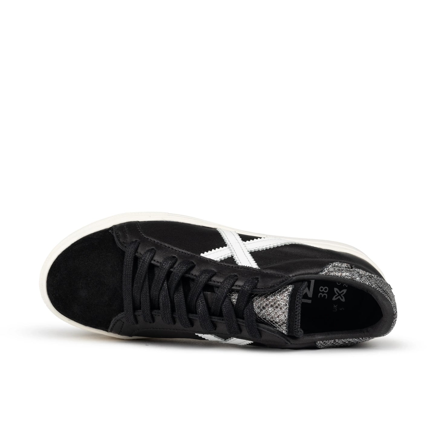 Sneakers de la marca munich para mujer modelo rete sky 72 en color negro