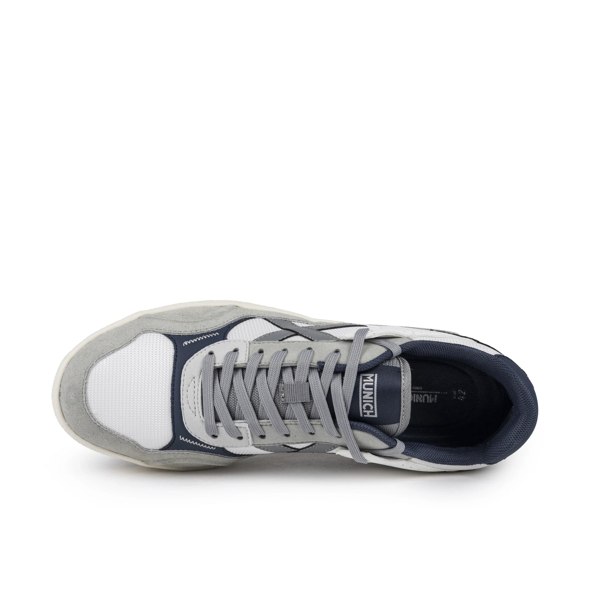 Sneakers de la marca munich para hombre modelo rock 01 en color blanco