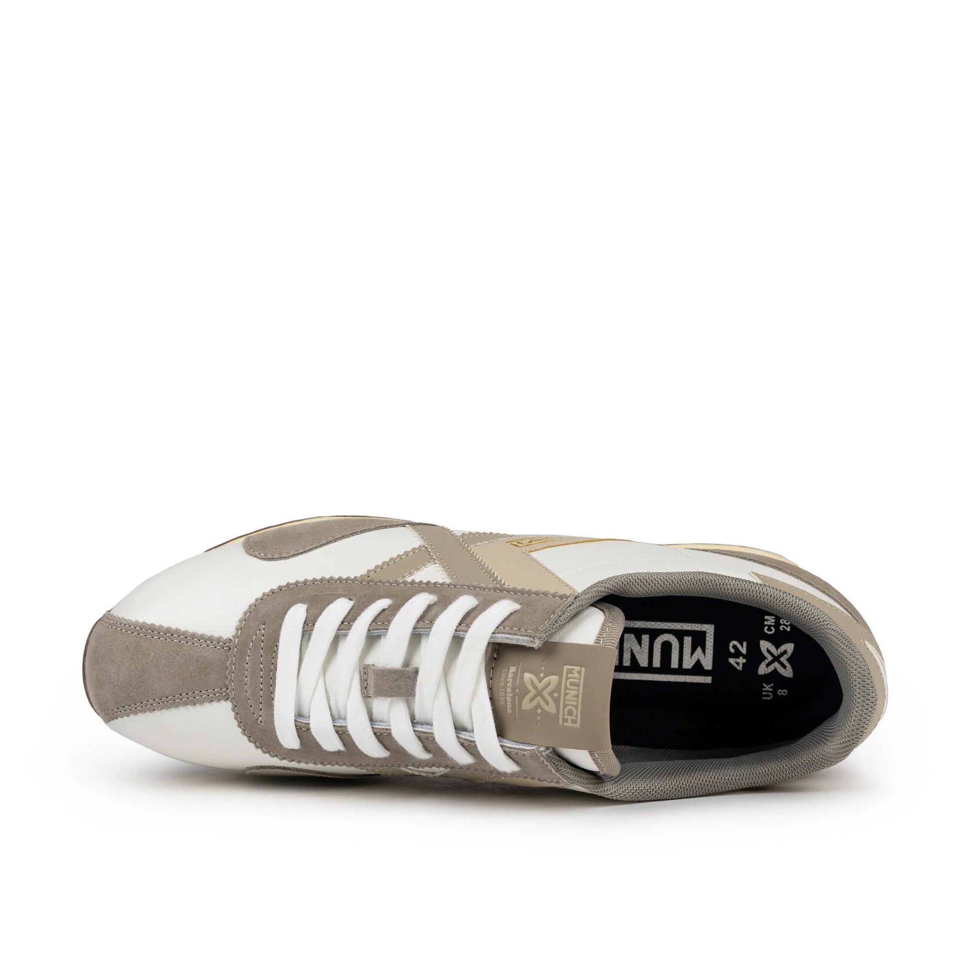 Sneakers de la marca munich unisex modelo sapporo 184 en color blanco