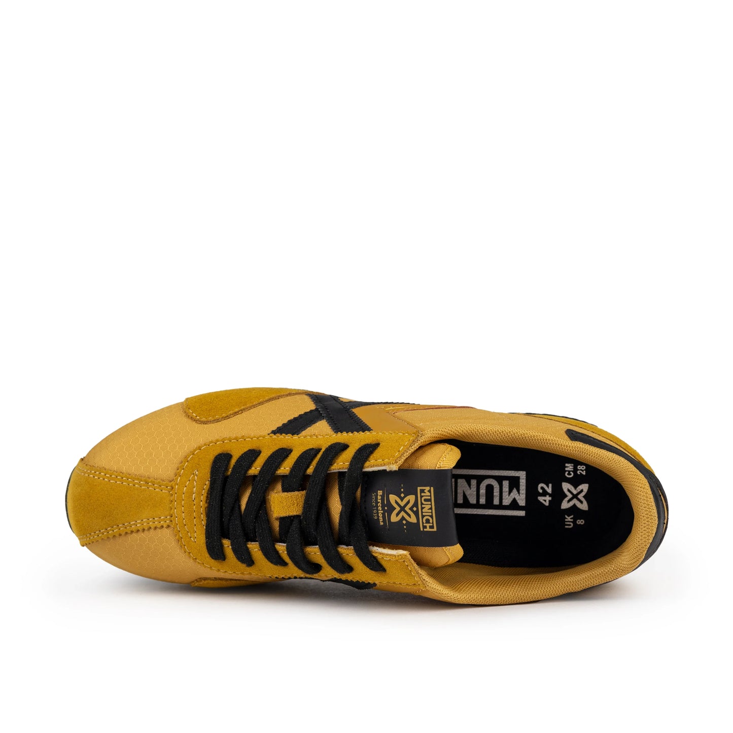 Sneakers de la marca munich unisex modelo sapporo 185 en color amarillo