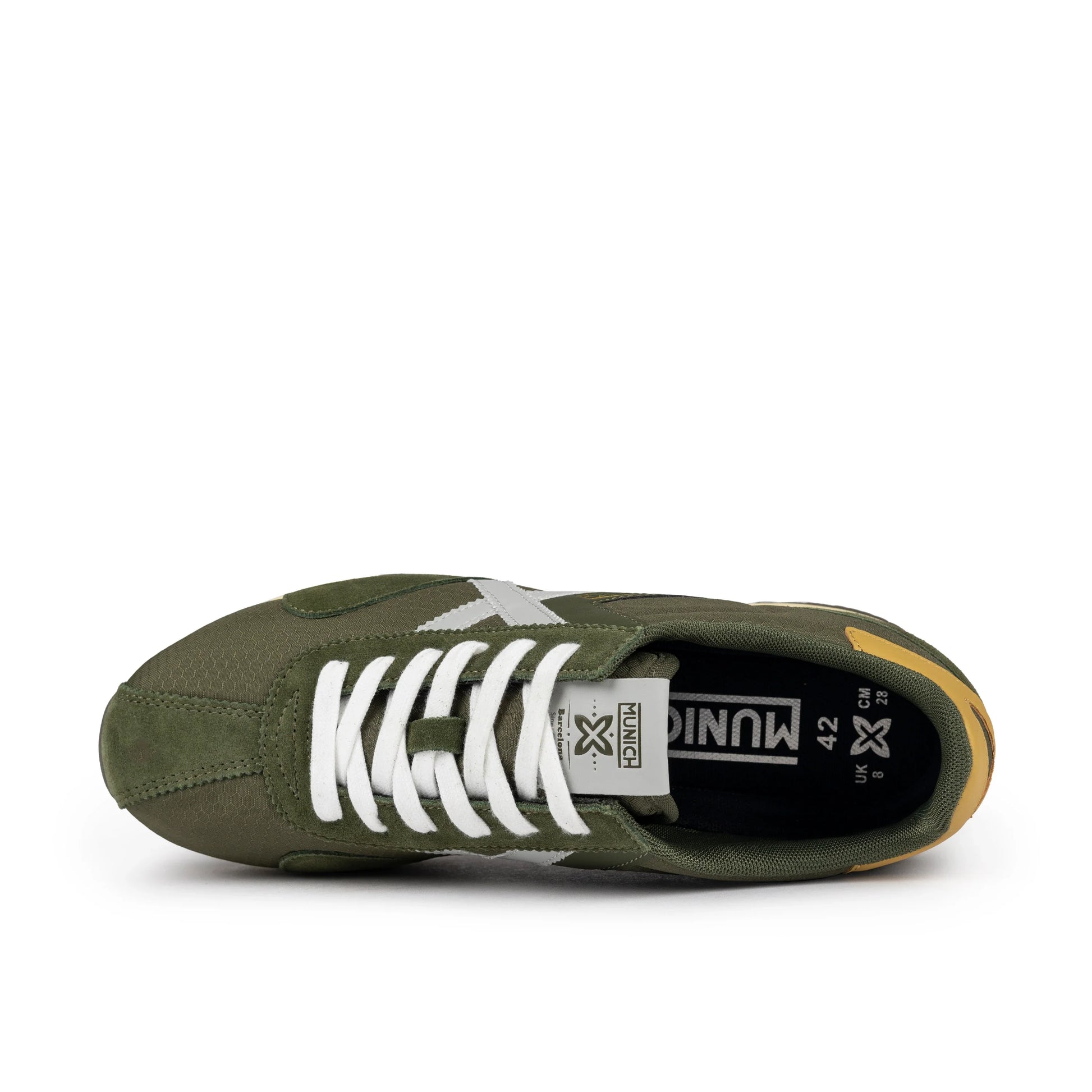 Sneakers de la marca munich unisex modelo sapporo 186 en color caqui