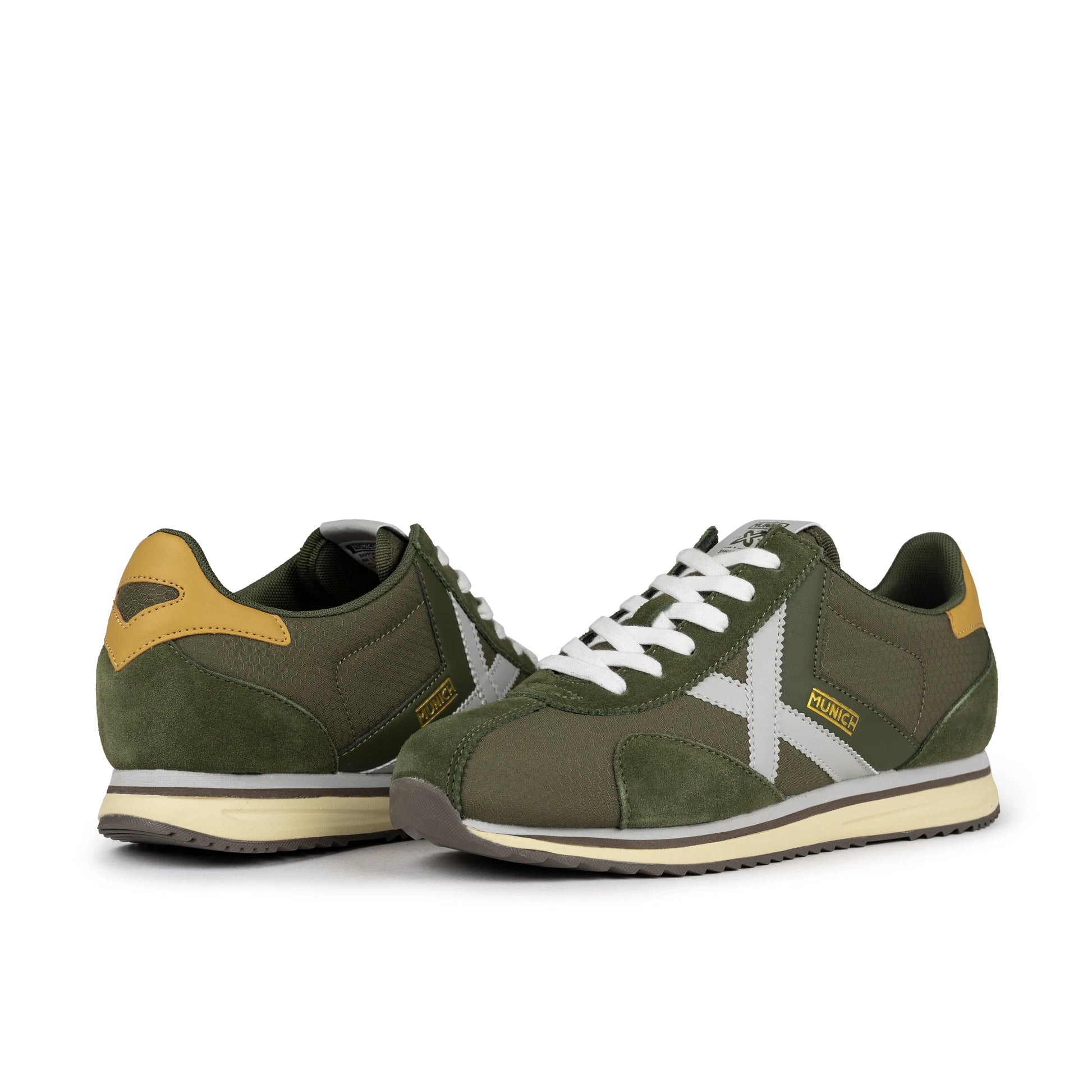 Sneakers de la marca munich unisex modelo sapporo 186 en color caqui