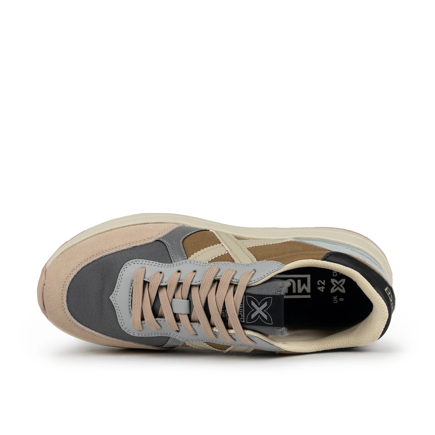 Sneakers de la marca munich unisex modelo soon 59 en color beige