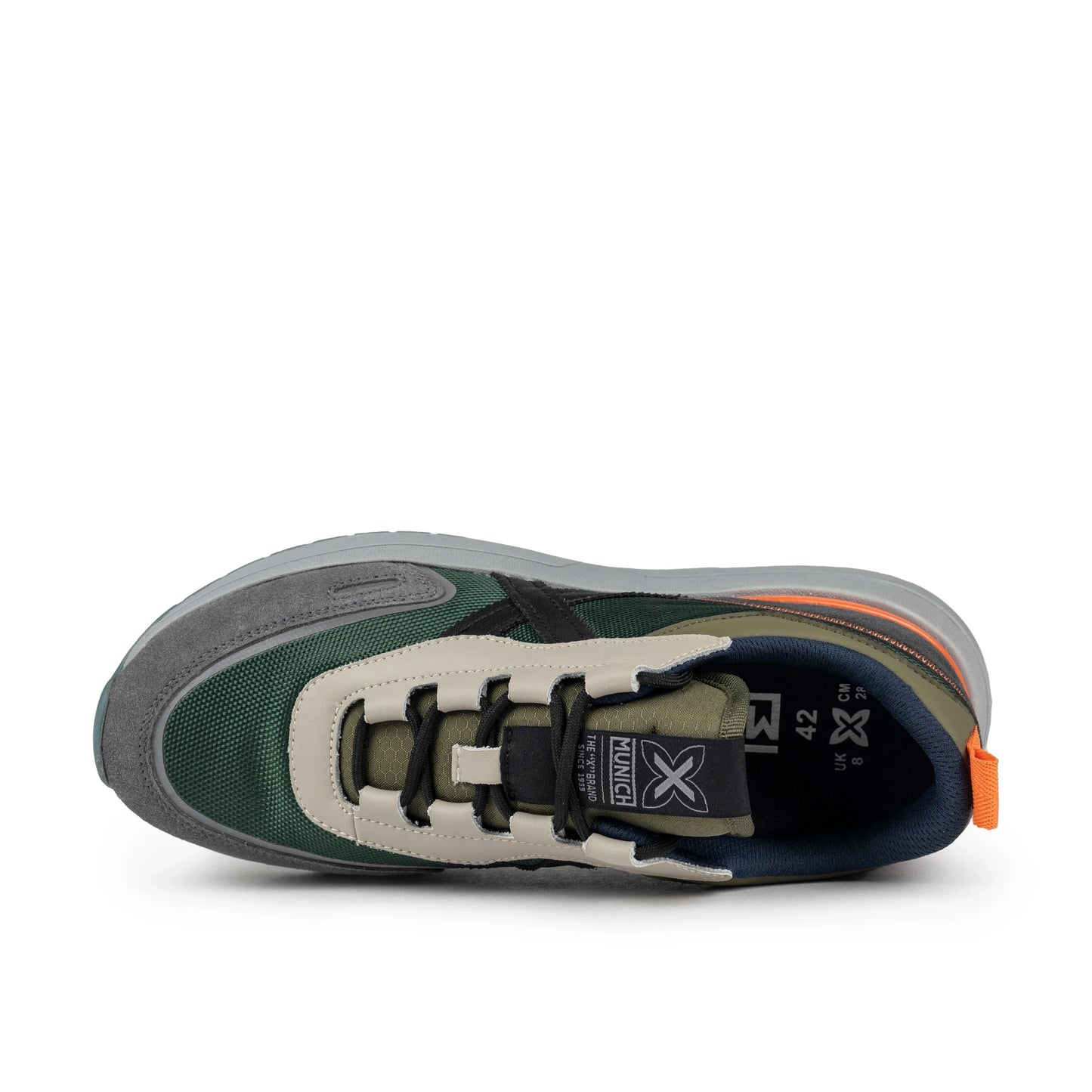 Sneakers de la marca munich para mujer modelo speed 01 en color verde