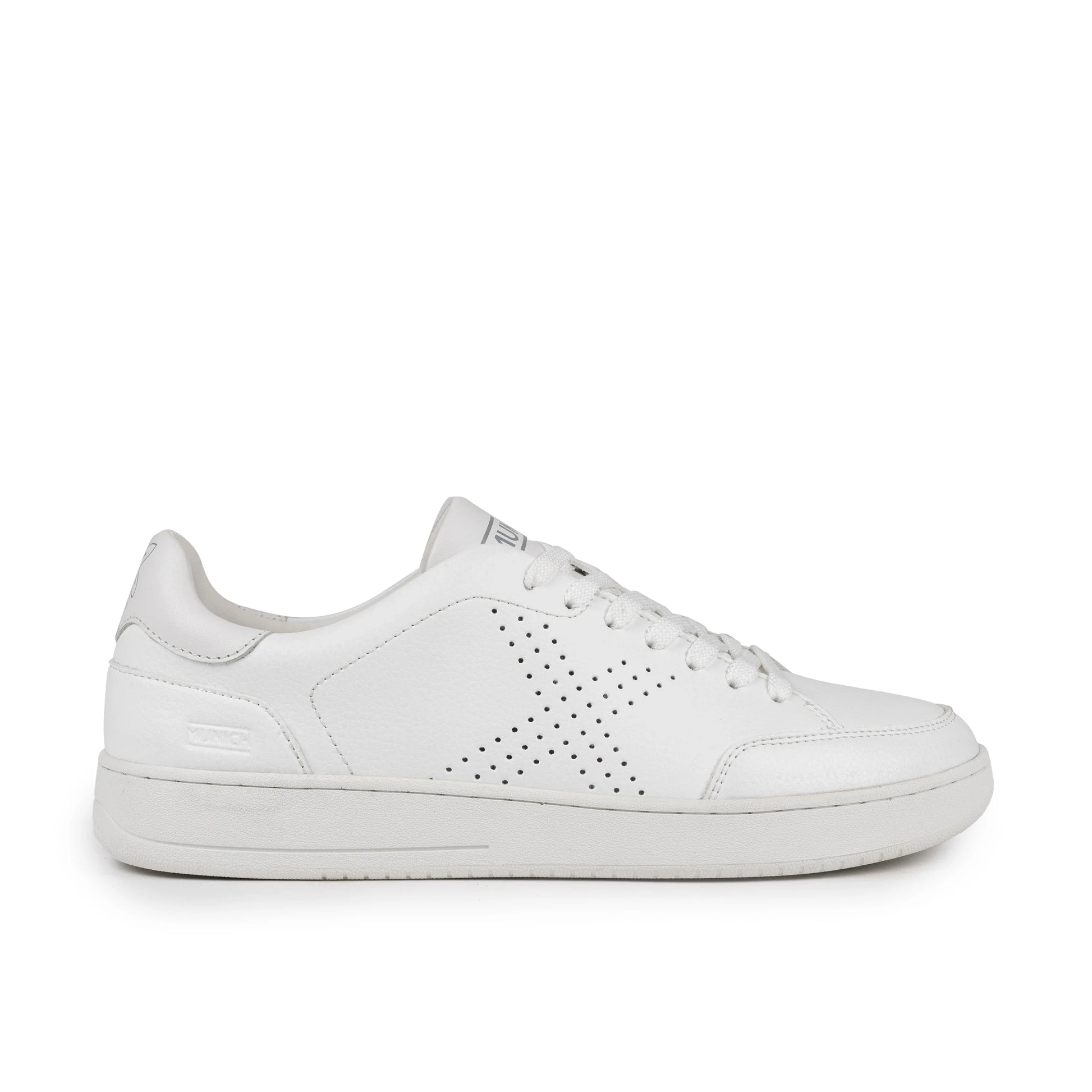 Sneakers de la marca munich unisex modelo x court 09 en color blanco