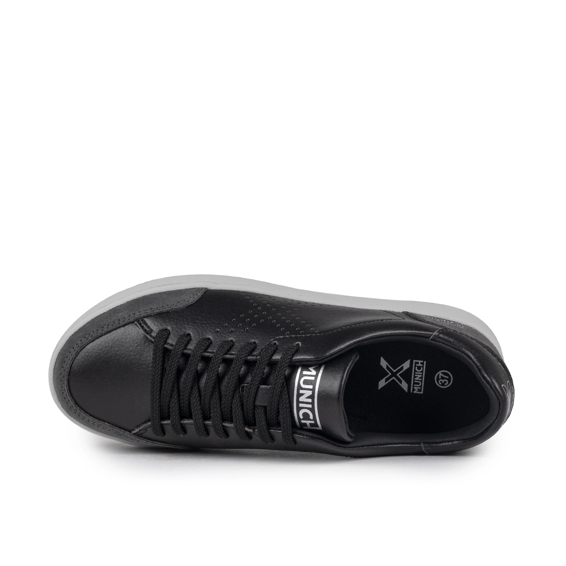 Sneakers de la marca munich unisex modelo x court 10 en color negro