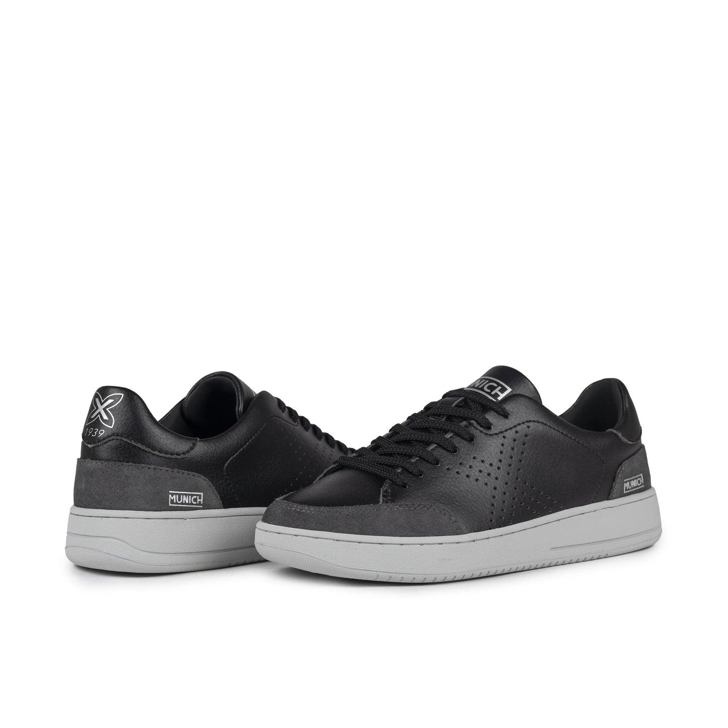 Sneakers de la marca munich unisex modelo x court 10 en color negro