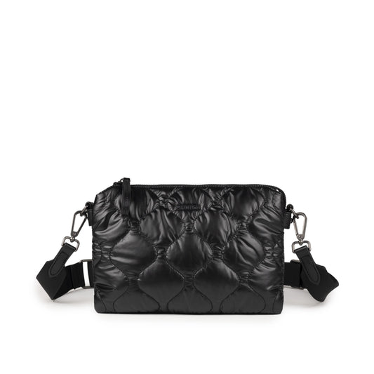 Bolsos Para Mujer De La Marca Munich Modelo Cover Crossbody Black En Color Negro