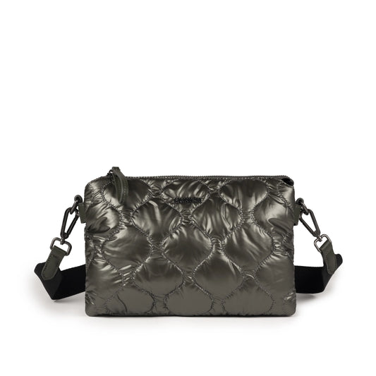 Bolsos Para Mujer De La Marca Munich Modelo Cover Crossbody Khaki En Color Caqui