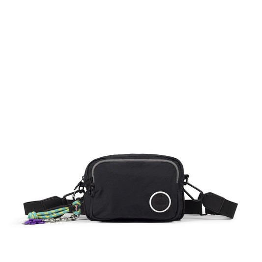 Bolsos Para Mujer De La Marca Munich Modelo Deep Recycled Crossbody Camera Black En Color Negro