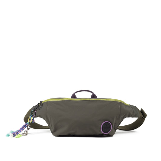 Bolsos Para Mujer De La Marca Munich Modelo Deep Recycled Fannypack Xl Khaki En Color Caqui