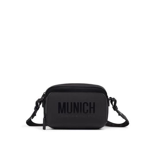 Bolsos Para Mujer De La Marca Munich Modelo Essence Crossbody Camera Negro En Color Negro