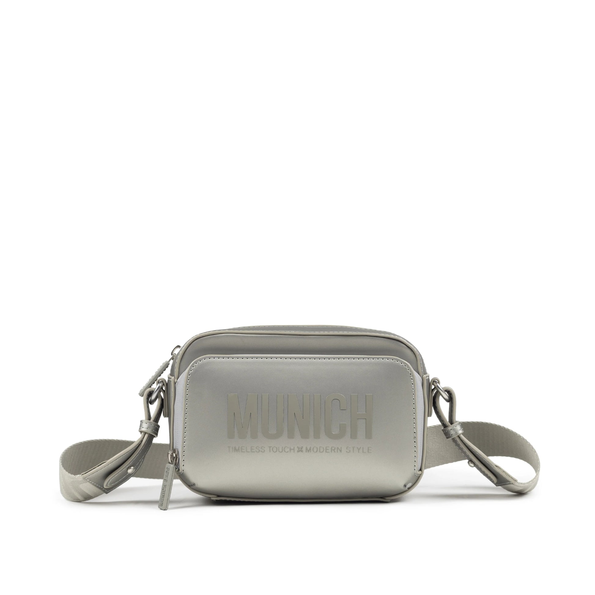 Bolsos Para Mujer De La Marca Munich Modelo Essence Crossbody Camera Aqua En Color Verde