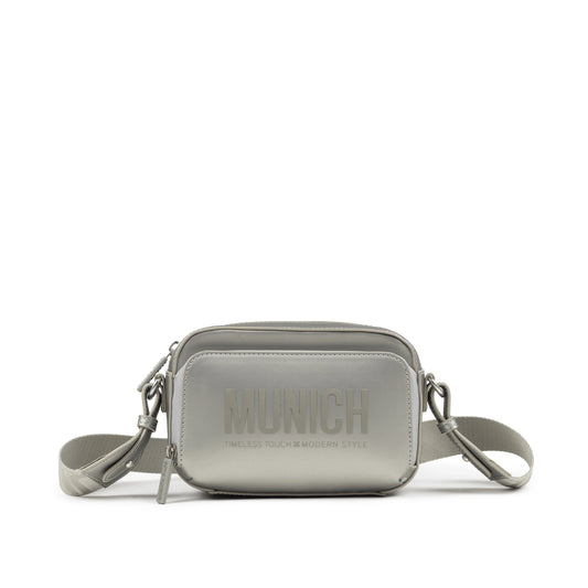 Bolsos Para Mujer De La Marca Munich Modelo Essence Crossbody Camera Aqua En Color Verde